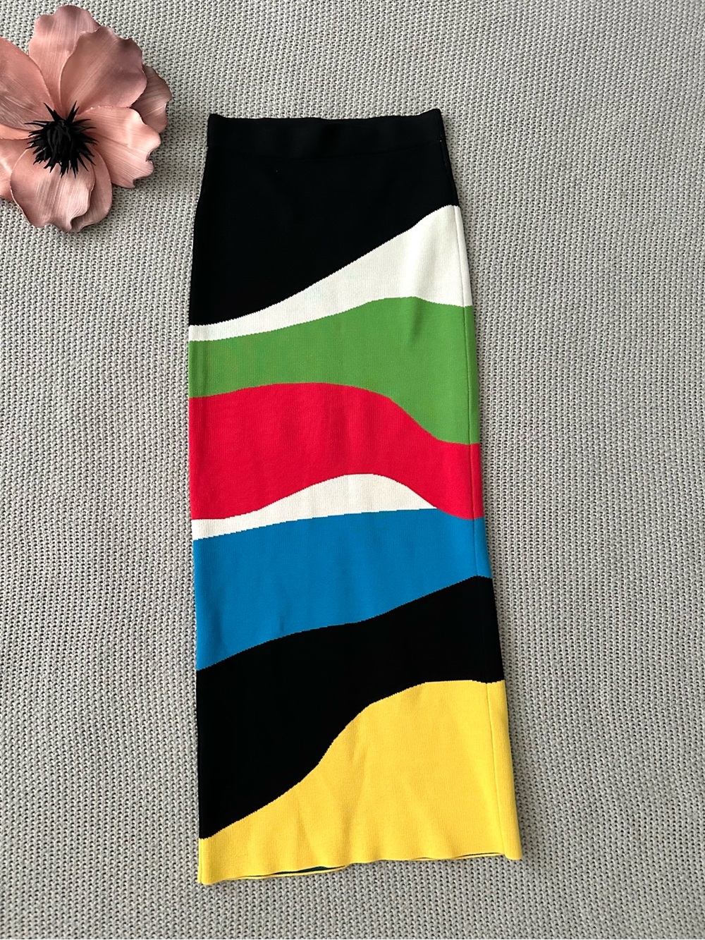 STAUD Skirt Marble Wave X-Small